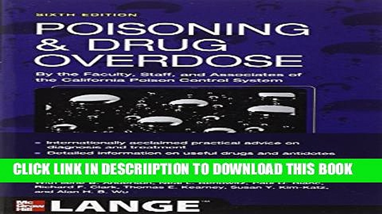 [PDF] Poisoning and Drug Overdose,  Sixth Edition (Poisoning   Drug Overdose) Exclusive Full Ebook