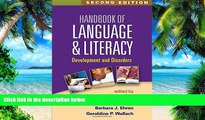 Big Deals  Handbook of Language and Literacy, Second Edition: Development and Disorders  Free Full