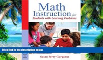 Big Deals  Math Instruction for Students with Learning Problems  Best Seller Books Best Seller