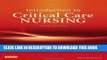 [PDF] Introduction to Critical Care Nursing, 6e (Sole, Introduction to Critical Care Nursing)