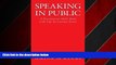 Choose Book Speaking in Public: A Presentation Skills Book