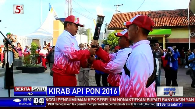 Api PON Resmi Diarak Keliling 27 Daerah di Jawa Barat