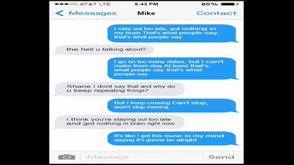 Taylor Swift - Shake It Off - SONG LYRIC PRANK on FRIEND GONE WRONG