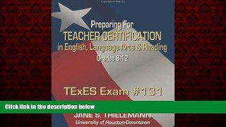 Enjoyed Read Preparing for Teacher Certification in English, Language Arts, and Reading, Grades