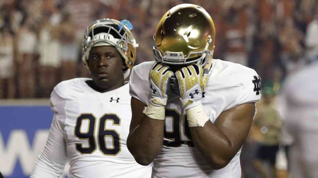 Texas Upsets Notre Dame in 2OT Thriller