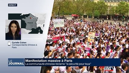 Bilan de la manifestation de la communauté chinois à Paris