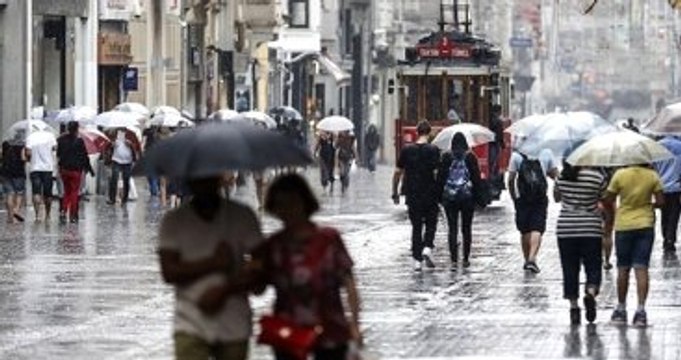 Meteoroloji'den Sağanak ve Gök Gürültülü Sağanak Yağış Uyarısı