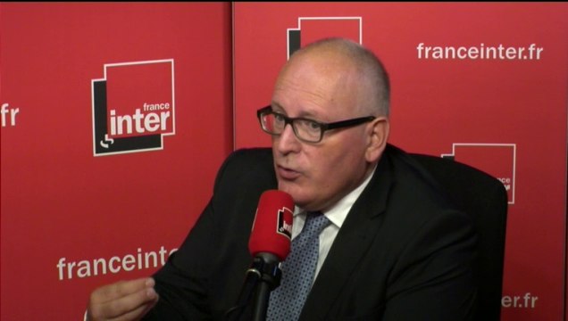 Frans Timmermans répond aux questions des auditeurs de France Inter