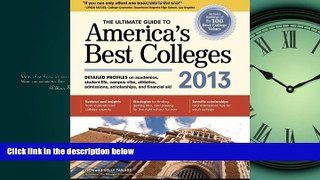 Online eBook The Ultimate Guide to America s Best Colleges 2013