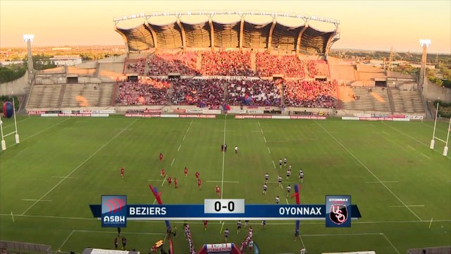 Résumé Béziers / Oyonnax - 2ème journée ProD2