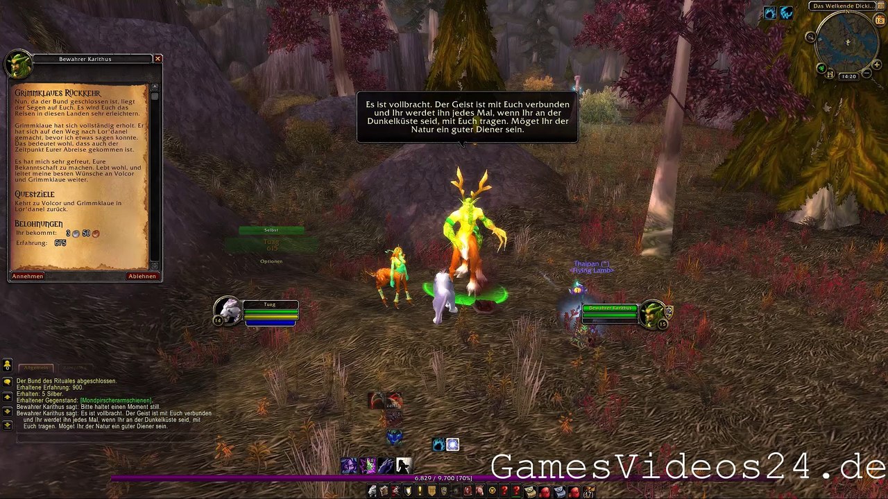 World of Warcraft Quest: Grimmklaues Rückkehr