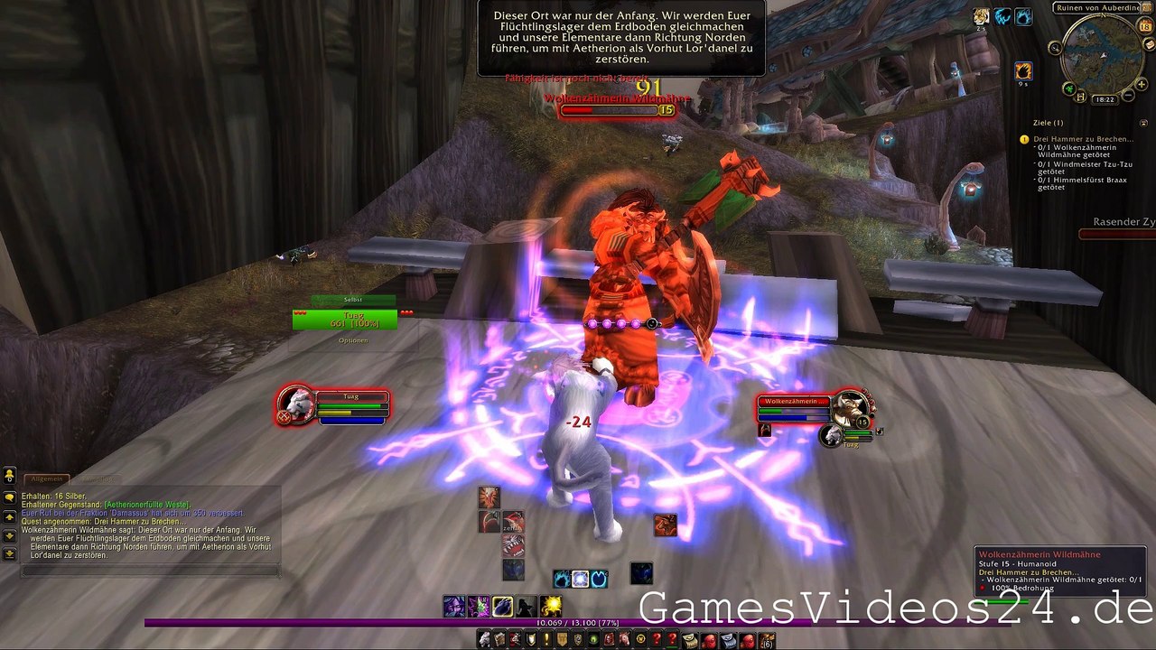 World of Warcraft Quest: Drei Hammer zu Brechen...