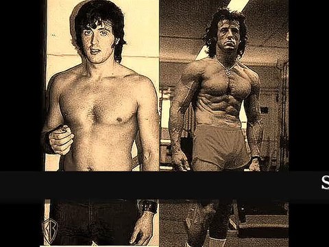 Entrainement de Bodybuilding de Sylvester Stallone - vidéo de motivation