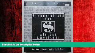 Popular Book Financial Aid for African Americans 2014-2016