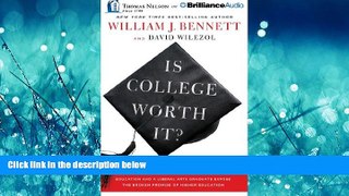 Enjoyed Read Is College Worth It?: A Former United States Secretary of Education and a Liberal