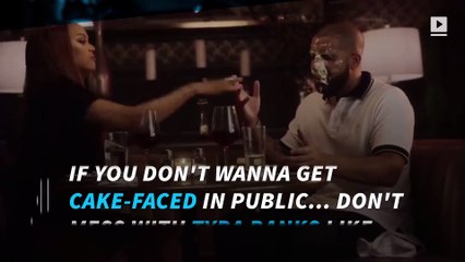 Drake fights Tyra Banks at Cheesecake Factory in his new video