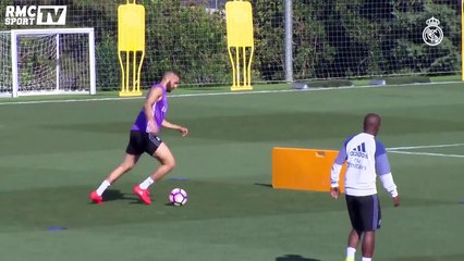 Benzema déjà chaud pour son retour à l’entraînement