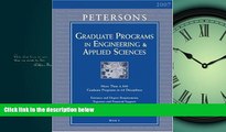 Enjoyed Read Grad Guides BK5: Engineer/Appld Scis 2007 (Peterson s Graduate Programs in