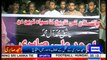 shaheed amjid sabri mwm protest lahore and karachi