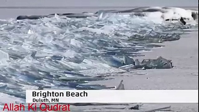 Allah Ki Qudrat Allah ki qudrat ka karishma Sea Grif Ice Comming Out Allah Ki Qudrat Must See -