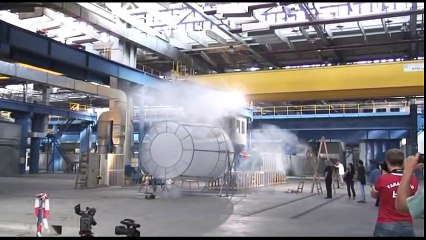 Ils fabriquent le plus gros canon à air au monde