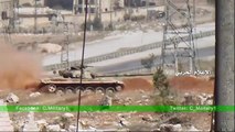 Бои САА в районе артиллерийского колледжа Алеппо