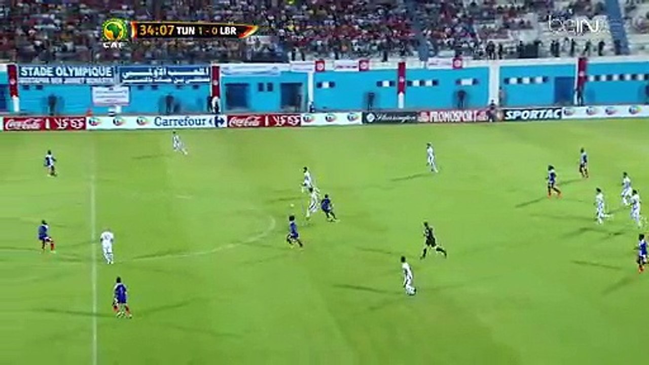 L'incroyable bourde du gardien de but du Liberia contre la Tunisie