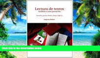 Big Deals  Lectura de textos: AnÃ¡lisis e interpretaciÃ³n  Best Seller Books Best Seller