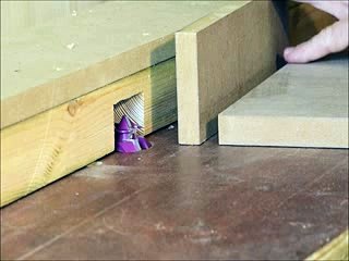 Fraise à onglet verrouillee - Démonstration usinage - HMDiffusion