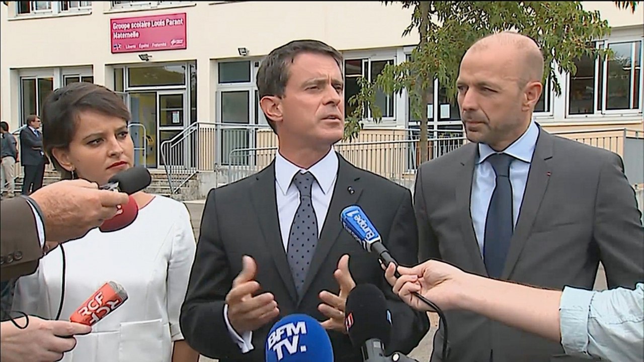 A Bourg-en-Bresse, Manuel Valls rappelle les engagements du Gouvernement pour la rentrée scolaire 2016