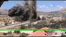 Подрыв Сирийской армией туннеля ДАИШ в пригороде Дамаска