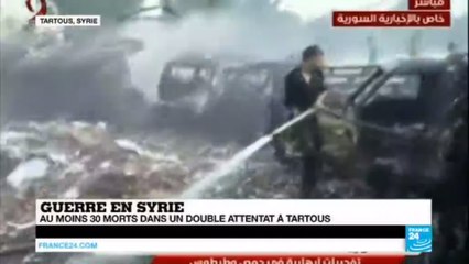 Guerre en SYRIE - Au moins 30 morts dans un double attentat à Tartous