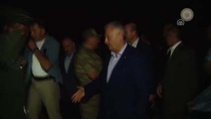 Başbakan Yıldırım - Şehitler İçin Düzenlenen Tören