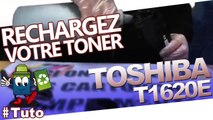 Comment recharger un toner Toshiba  T1620e