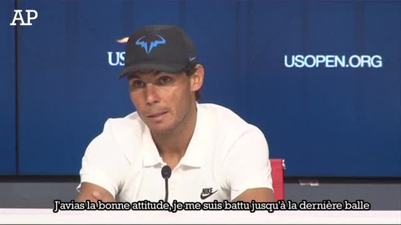 Nadal : «Je n'ai pas mal joué, mais Pouille a très bien joué»