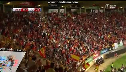 Diego Costa Brilliant Goal HD - Spain 1-0 Liechtenstein - World Cup Qualification - 05/09/2016