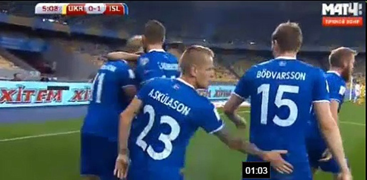 Ucraina 0 - 1 Islanda