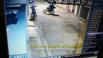 Ladrón muere al intentar robar la moto de un policía