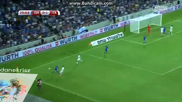 Italy Amazing Counter-Attack Chance - Israel vs Italy - World Cup Qualification - 05/09/2016
