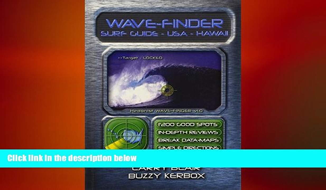 READ book  Wave-finder Surf Guide  USA   Hawaii  DOWNLOAD ONLINE