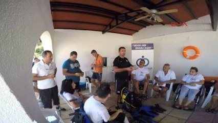 Kktc?de Engellilere Tüplü Dalış Heyecanı