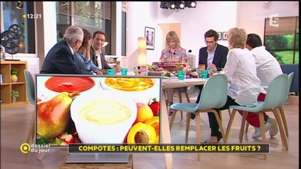 Compotes : peuvent-elles remplacer les fruits ?