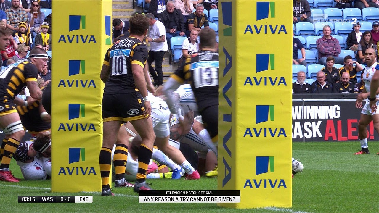 Aviva Premiership - J1 - Victoire des Wasps