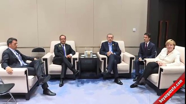 Cumhurbaşkanı Erdoğan, AB liderleriyle dörtlü zirve gerçekleştirdi