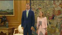 El Rey trata con Pastor la situación tras la investidura fallida de Rajoy