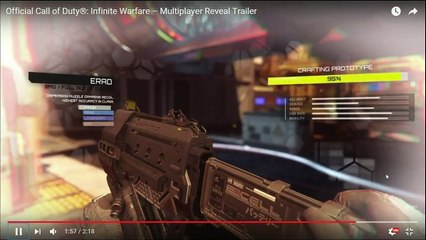 Call of Duty: Infinite Warfare – Multiplayer Reveal Trailer (reacción !)