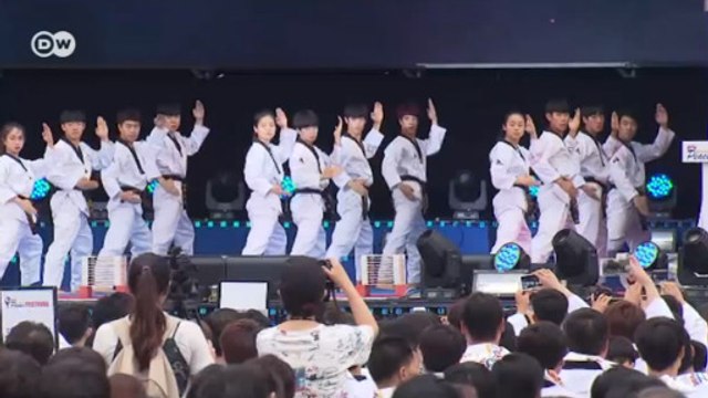 Фестиваль тхэквондо в Южной Корее (05.09.2016)