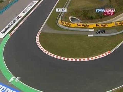 F1 Hungary 2006 - Alonso Doornbos inciden