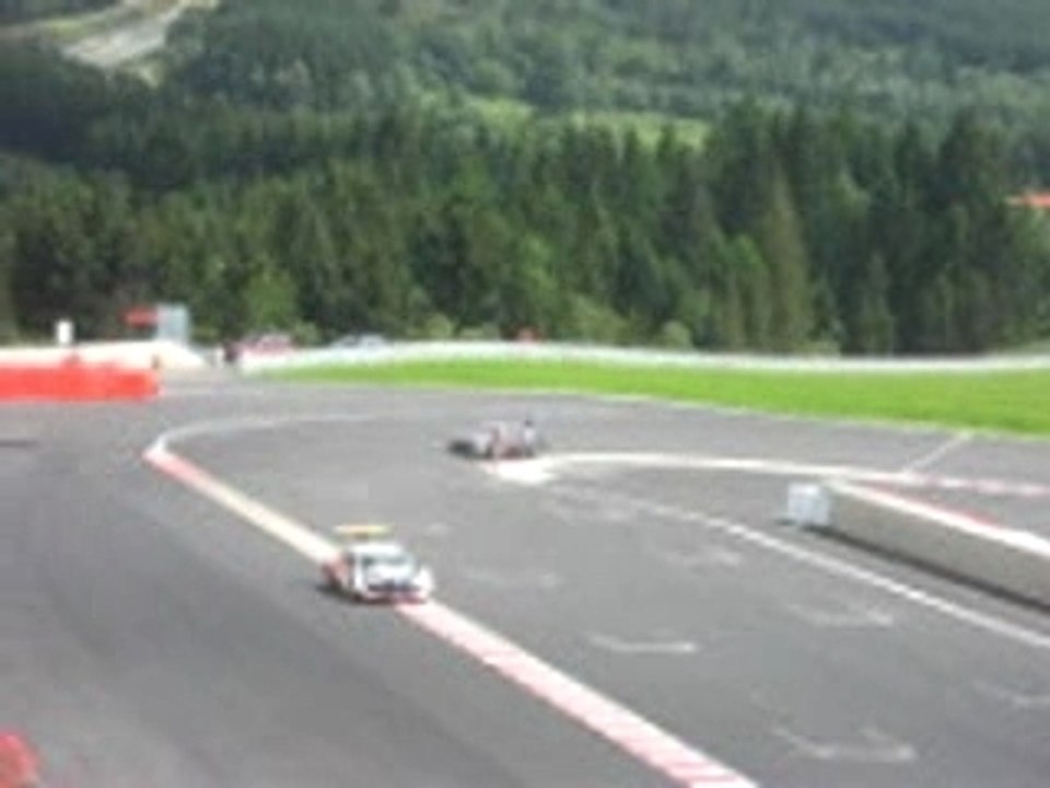 David Hallyday beim Qualifying in Spa