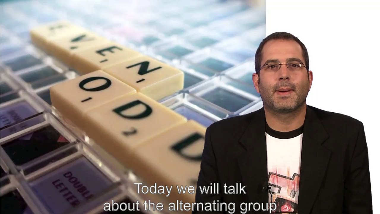 MOOC groupes finis - leçon 9/12